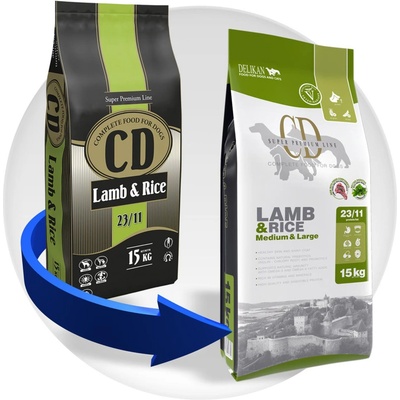 Delikan CD Lamb & Rice 15 kg