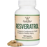 Double Wood Supplements Resveratrol/ Ресвератрол, 120 капсули Double Wood (RWDR9 DW)