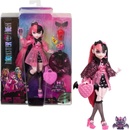 Bábiky Mattel Monster High Draculaura Doll With Pink And Black Hair And Pet Bat