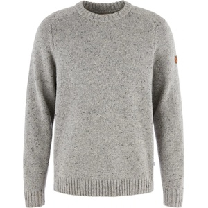 Fjällräven Мъжки вълнен пуловер Fjällräven Övik Neps Knit Sweater Wool jumper - Grey - размер XS (005-7512-0311)