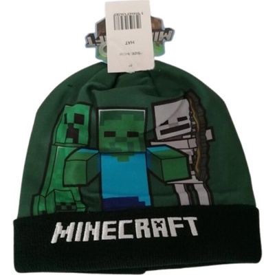 dětská zimní čepice Minecraft