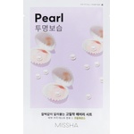 Missha Airy Fit Sheet Mask - Pearl - Изсветляваща Текстилна Маска с Перлен Екстракт 19г