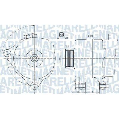 Generátor MAGNETI MARELLI 063731499010