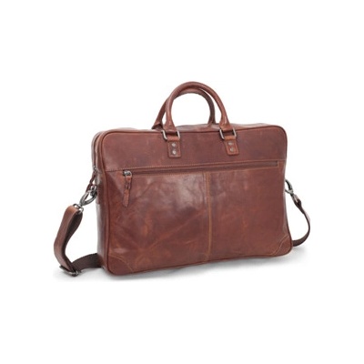 Baoobaoo Briefcase Soft MacBook 15"-16" Brandy BB092