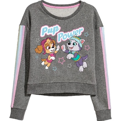 Paw Patrol mikina 52181321 sivý melír