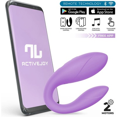 INTOYOU App Series Couple Toy with App Premium Silicone Lavender