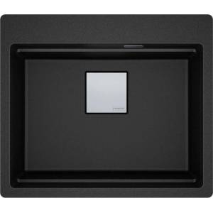 Franke Kubus 2 Pro - Мивка от аромагранит KNG PRO 610-53, оникс 114.0749. 388 (114.0749.388) Мивка за вграждане