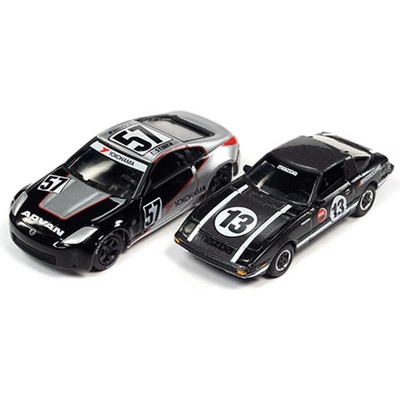 Johnny Lightning Nissan 2006 + Mazda RX-7 13 1981 1:64