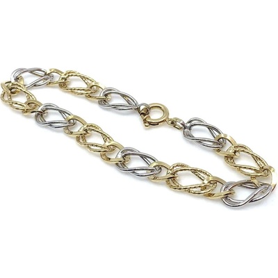 Jan Kos jewellery zlatý náramek typu rombo 59619723