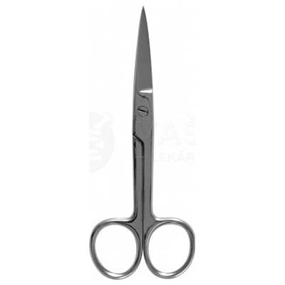 Surgicrafts Nožničky do lekárničky hrotnaté 9 cm 1 kus