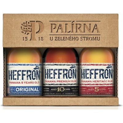 Heffron Degustační Sada 38,67% 3 x 0,2 l (karton)