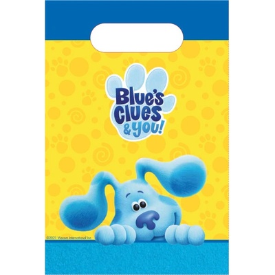 Amscan Tašky Blue's Clues 8 ks 15.8 cm x 23.6 cm