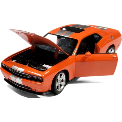 WELLY 2012 DODGE CHALLENGER SRT ORANŽOVÝ NOVÝ KOVOVÝ MODEL 24049 1:24