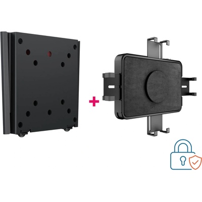 Alte branduri Пакет Фиксирана стенна стойка Multibrackets MB-2988 и сигурна кутия за таблет с множество опции за монтаж Multibrackets MB-0341