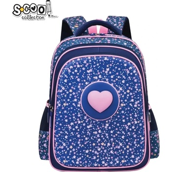 S-Cool Ергономична ученическа раница scool 3Д eva love