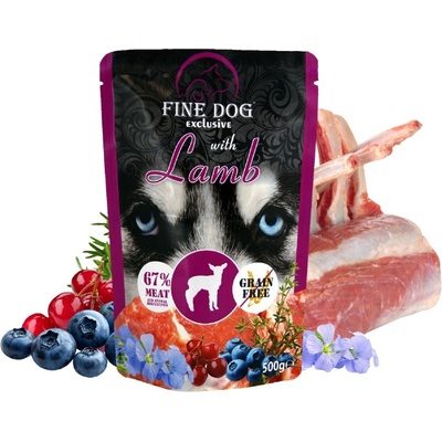 Fine Dog XXL s Jehněčím 500 g