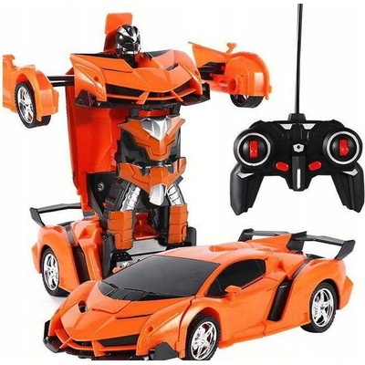 Lean Toys Auto Robot 2v1 Oranžová