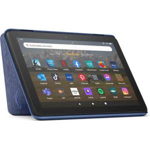 Amazon Case for Fire HD 8 Tablet (Compatible with 12th Generation Tablets Only, 2022), Blue - 53-028576 (53-028576)
