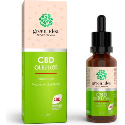 Green idea Olej CBD 10 % 10 ml