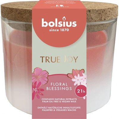Bolsius True Joy Floral Blessings 80 x 75 mm
