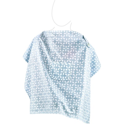 BabyJem Престилка за кърмене с джоб BabyJem - Blue (323)