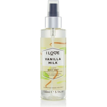 I Love Signature Collection Vegan Mist Spray Vanilla Milk Цяло тяло 165 ml