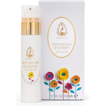 Amelle by Fitosofia® Интензивен детоксикиращ крем за лице Amaelle на Fitosofia®, 50 ml (SkinD)