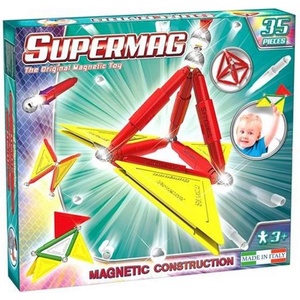 Supermag магнитен строителен комплект Tags primary 35бр (0150)