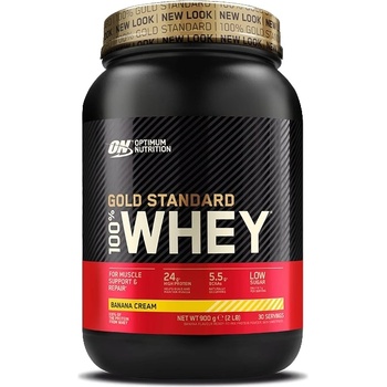 Optimum Nutrition Gold Standard 100% Whey, бананов крем, 908 g, Optimum Nutrition