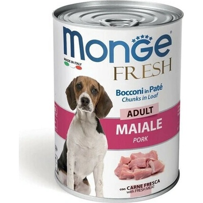 Monge Adult Fresh Dog bravčové mäso v cestíčku 400 g