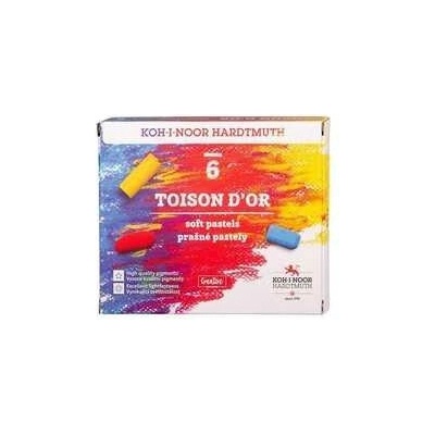 Koh-I-Noor Toison D´Or súprava pastelov prašných 6 ks