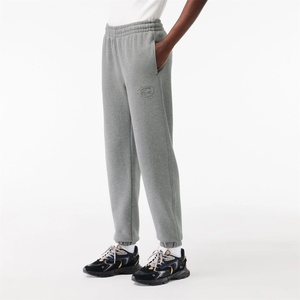 Lacoste Анцуг Lacoste Straight Leg Embroidered Sweatpants - Grey