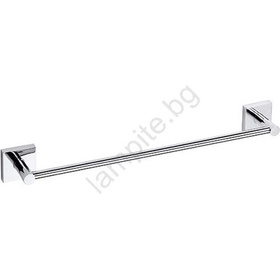 Bemeta Държач за кърпи 65, 5x5, 5 см, сребрист (BD0004)