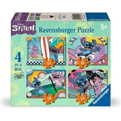 Ravensburger Disney Stitch 4v1 12/16/20/24 dielov