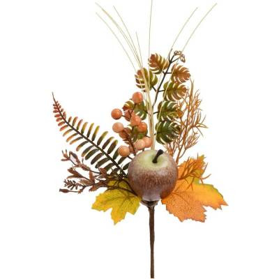 ZÁPICH JABLKO, BOBULE, LÍSTIE OR/HNE 32CM