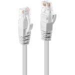 Lindy Пач кабел LINDY 48092, U/UTP, Cat. 6, 1m, бял (48092)