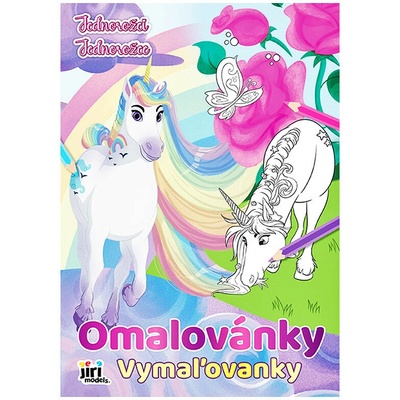 Jednorožce Omaľovánky A4