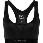 super. natural Дамски спортен сутиен Super. natural Women's Tundra 220 Semplice Bra Sports bra - Jet Black (114-2951-0414)