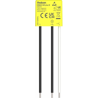 THEBEN 5400130 DIMAX 540 plus B Stmívač pod omítku bez nutnosti nulového vodiče se zalitou elektronikou