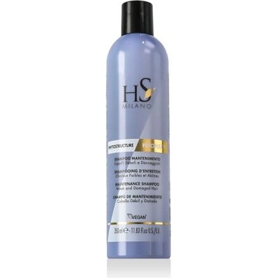 HS MILANO Phytostructure Shampoo 350 ml шампоан за увредена и отслабена коса унисекс