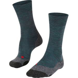 Falke Мъжки туристически чорапи Falke TK2 Melange Walking socks - Scarab - размер 44-45 (EU) (201-2379-0313)