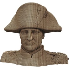 Cartonic 3D PUZZLE Napoleon BONAPARTE 216 ks