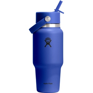 Hydro Flask Бутилка за вода Hydro Flask Wide Flex Straw Travel Bottle Water bottle - Capri Blue - размер 710 ml (533-2183-1411)