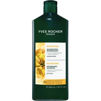 Yves Rocher Nutrition Подхранващ шампоан за суха коса, 300 ml