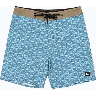 Quiksilver Мъжки къси панталони за плуване Surfsilk Straight Leg 18" Florever Aquifer на Quiksilver