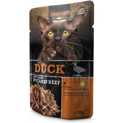 Leonardo патешко месо с настъргано говеждо месо 70 г