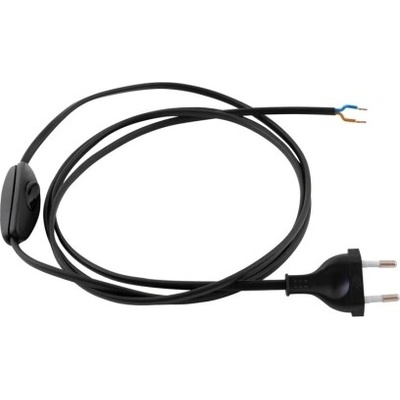 Eleman 2m 2x0,75 černá 1000266