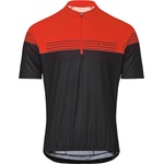 Vaude Мъжка фланелка с къс ръкав за колоездене Vaude Posta Half-Zip Tricot II Cycling jersey - Glowing Red (056-3083-0611)