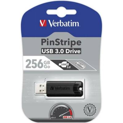 Verbatim Store 'n' Go PinStripe 256GB 49320