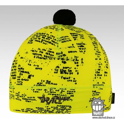 Dráče chlapčenská zimná čiapka Dráča Flavio 021 žltá